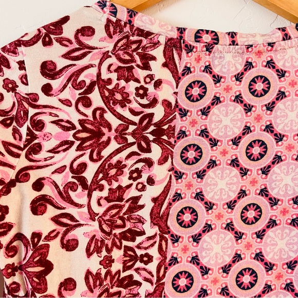 Sundance Pink Celebration Long Sleeve Tee | XS - Picture 4 of 7